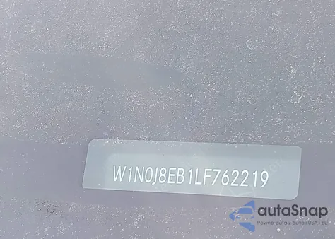 2020 Mercedes-Benz Glc 300 Coupe 4Matic z USA, uszkodzony, nr VIN W1N0J8EB1LF762219